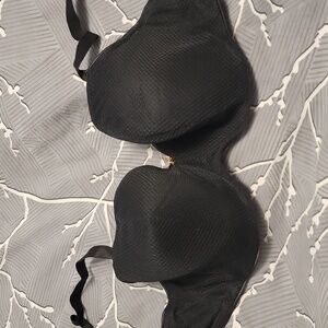 ThirdLove Geo Lace Demi Bra, Black, 36E